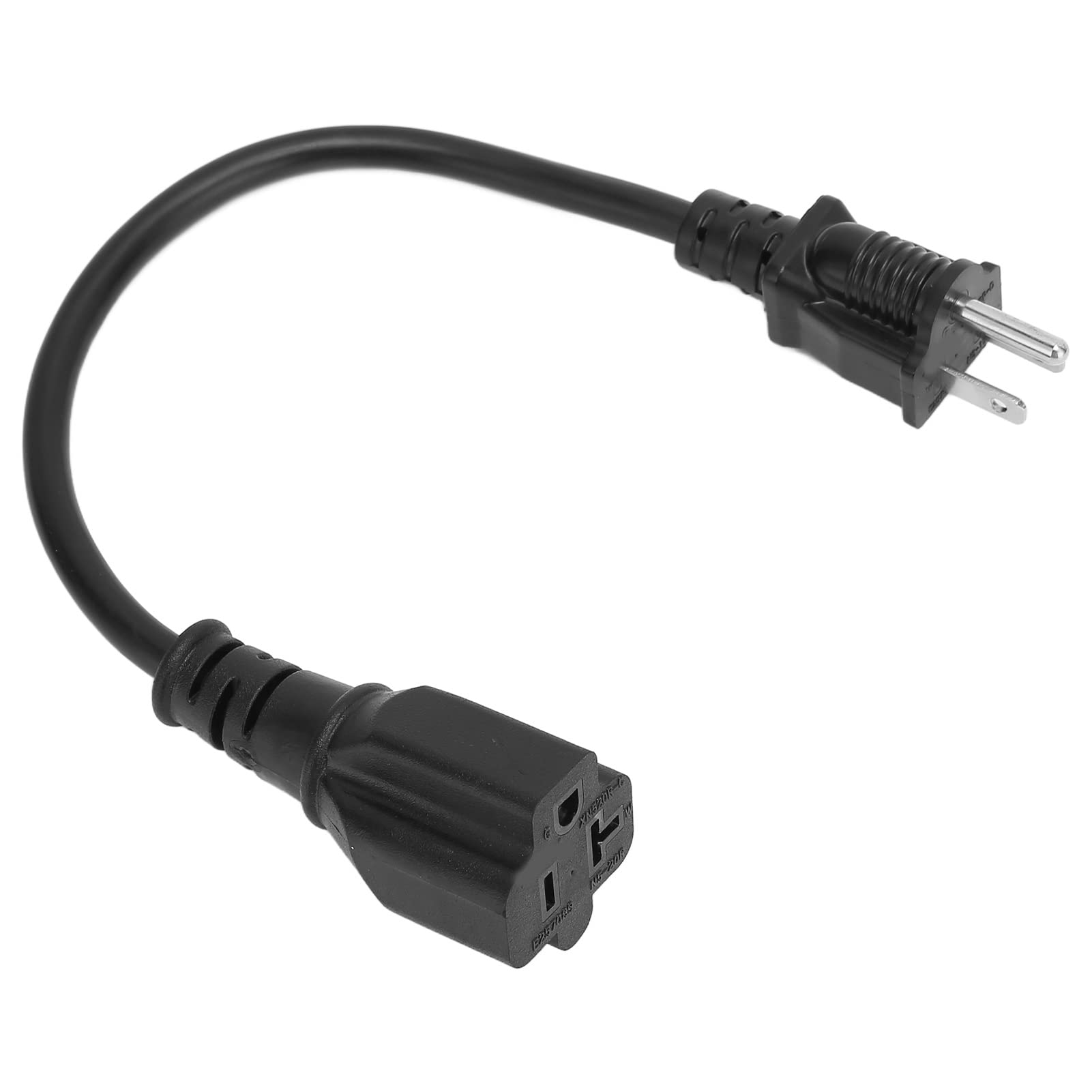 Amazon | Nema 5‑15P to 5‑20R 電源ケーブル、1 フィート PVC 外側 T